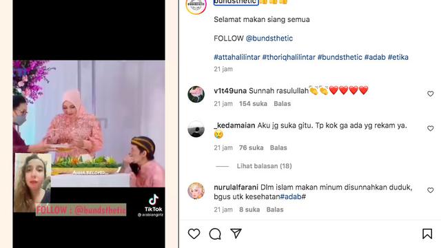 Thariq dan Atta Halilintar Banjir Pujian Soal Adab dan Etika Saat Lakukan Hal Ini. (instagram.com/bundsthetic)