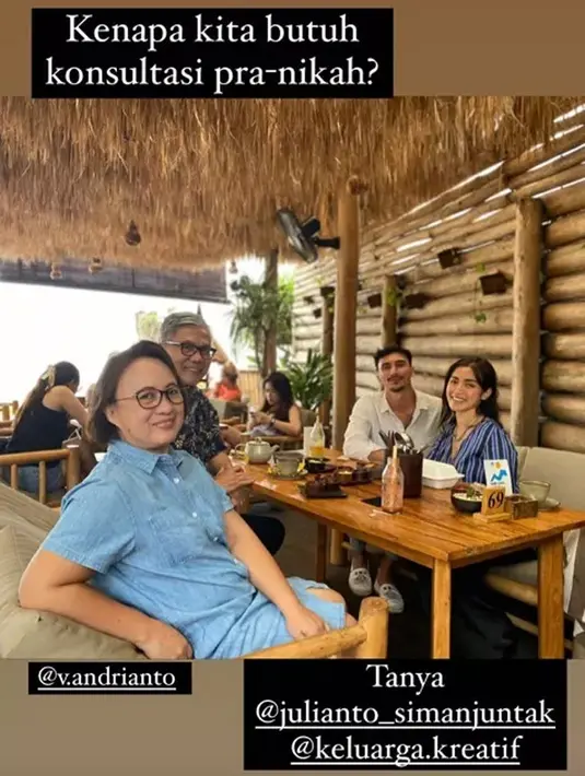 Jessica Iskandar dan Vincent Verhaag (Instagram/inijedar)