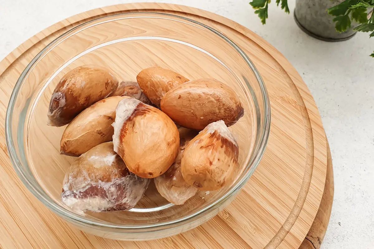 rebusan biji durian