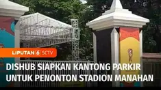 Jelang Piala Dunia U-17, Dinas Perhubungan Solo menyiapkan sejumlah kantong parkir untuk penonton yang akan menyaksikan pertandingan di Stadion Manahan Solo. Sesuai ketentuan FIFA,kawasan stadion yang menjadi venue Piala Dunia U-17 harus steril dari ...