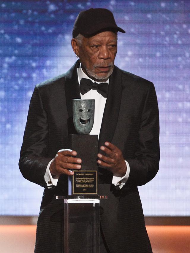 Aktor Senior Hollywood Morgan Freeman Raih Penghargaan Life Achievement