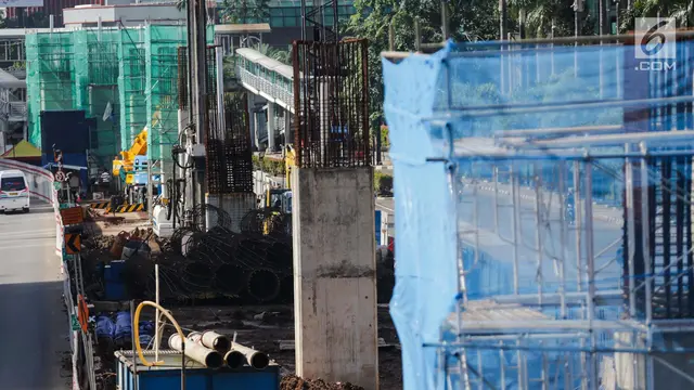 Libur Tahun Baru, Proyek LRT Libur Pengerjaan