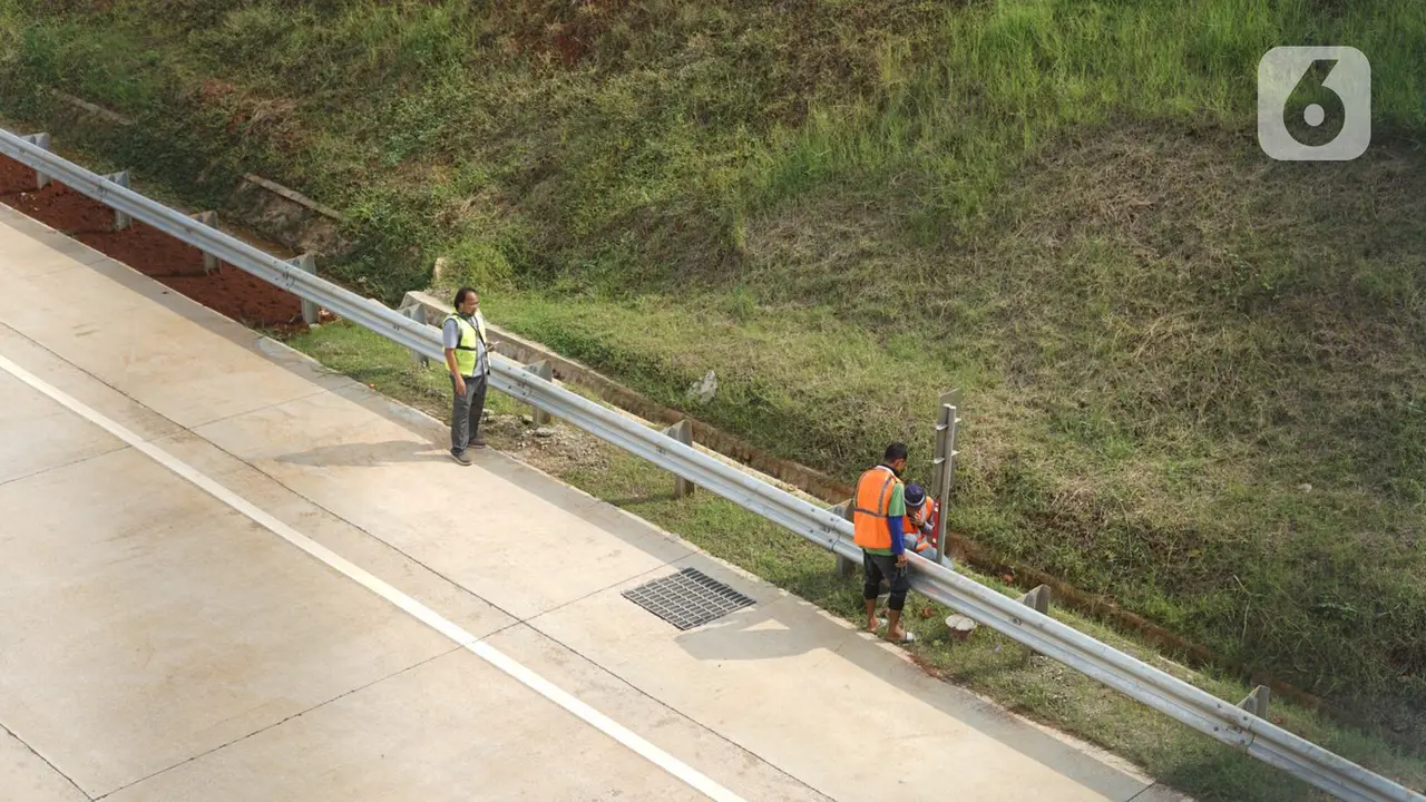 FOTO: Tol Depok - Antasari Seksi II Segera Beroperasi