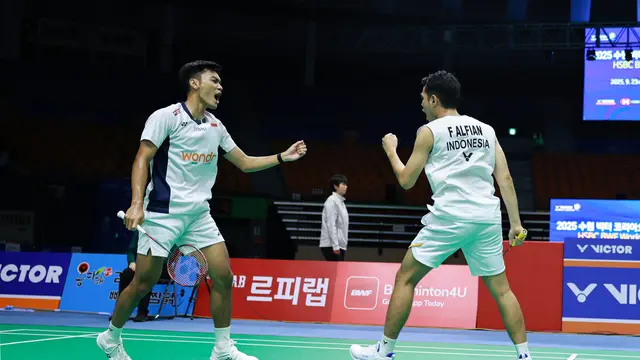 Fajar Alfian/Muhammad Shohibul Fikri - Korea Open 2025 - Bulu Tangkis