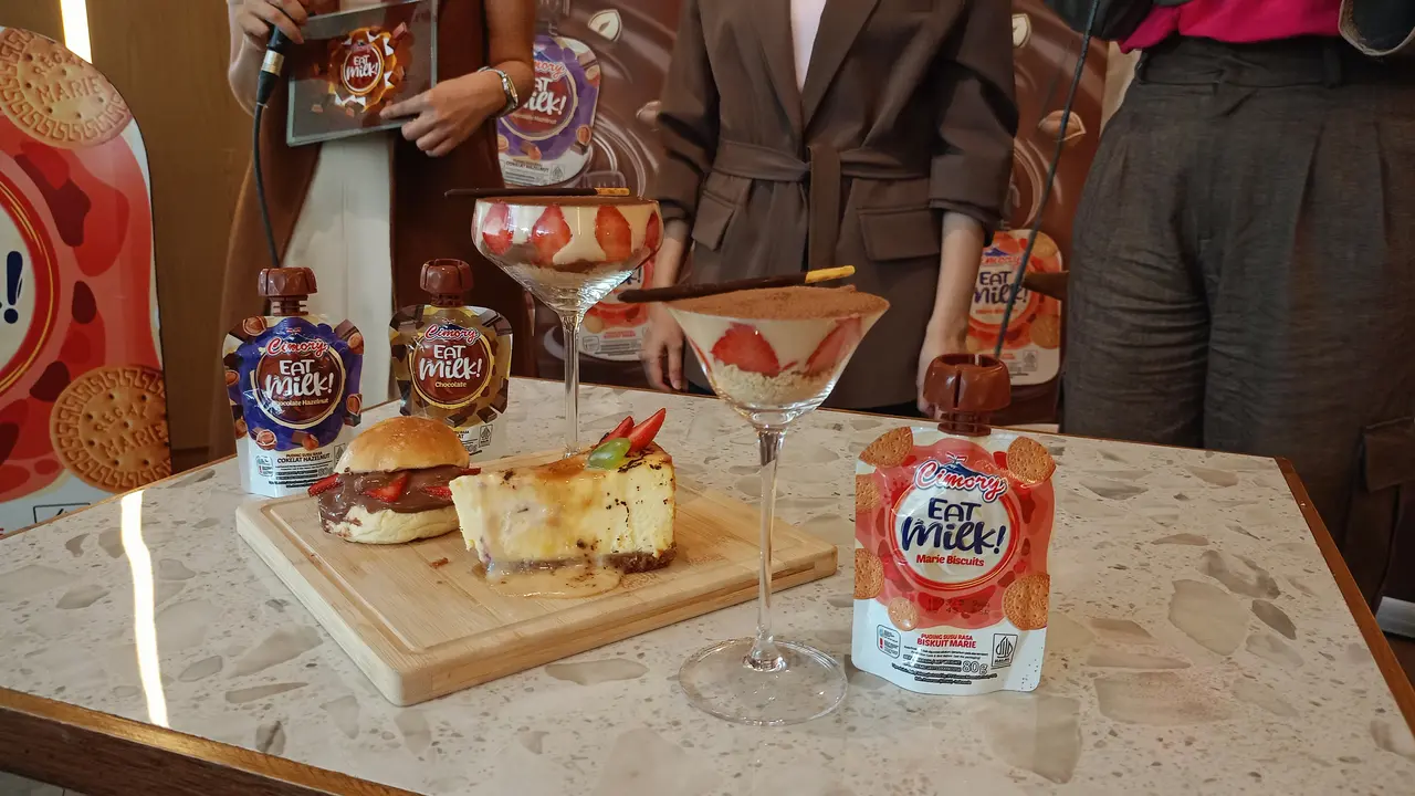 Makan Dessert Jadi Lebih Mudah dengan Susu yang Dimakan, Seperti Apa Rasanya?