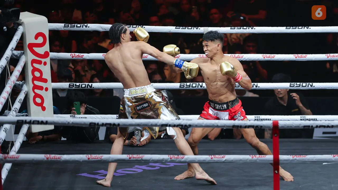 Foto: Ronal vs Putra Tanpa Pemenang, Malaysia Sukses Tuntaskan Dendam di Byon Combat Showbiz Vol. 6
