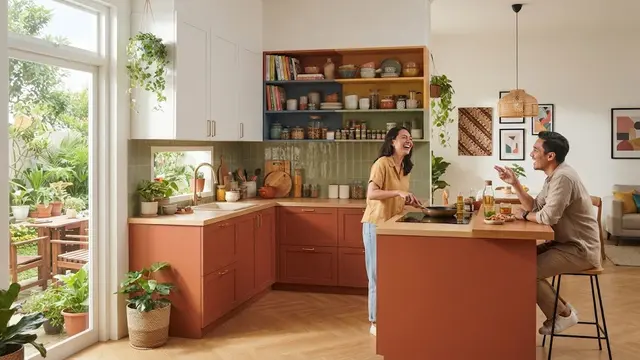 Desain Dapur Sederhana Untuk Orang Ekstrovert