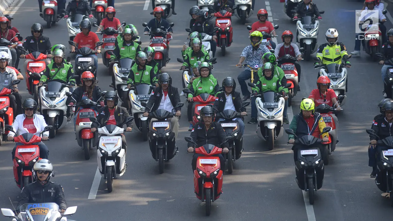 Konvoi Motor Listrik