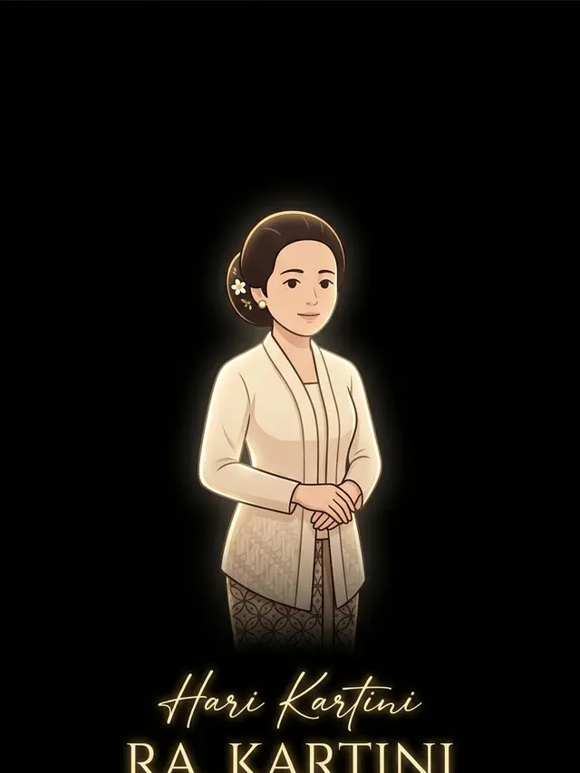 Desain Poster Hari Kartini Kartun. Gemini