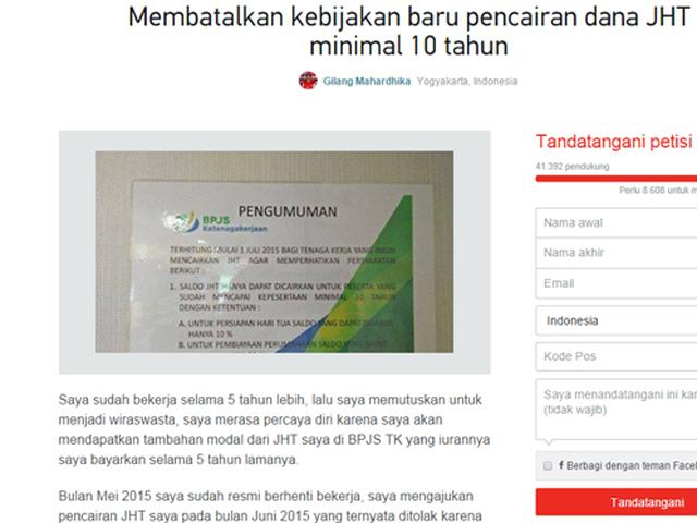 Kebijakan Baru Bpjs Diprotes Puluhan Ribu Netizen Tekno Liputan6 Com