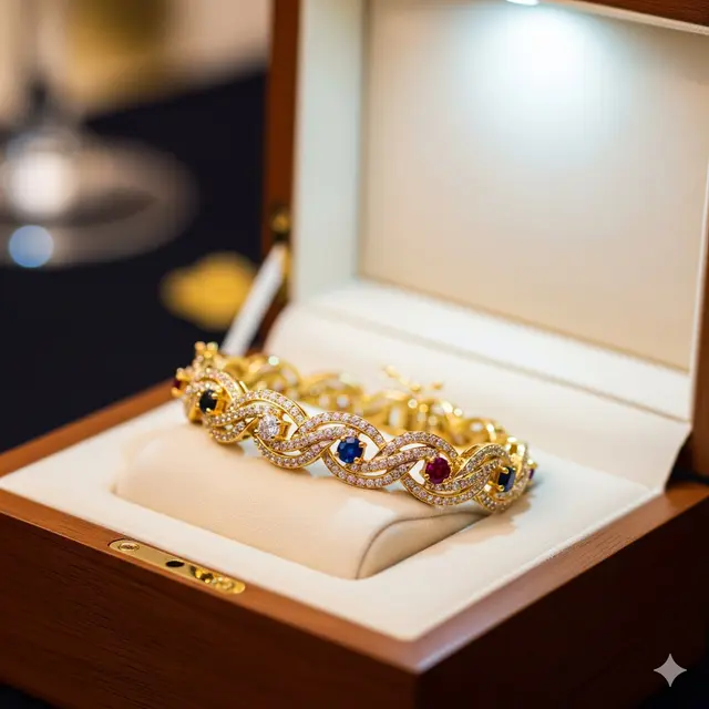 Gelang dengan Permata