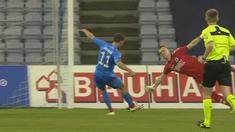 Kerjasama apik para pemain Aab Fodbold saat mengalahkan AGF dengan skor 2-1 di Liga Super Denmark. This video presented by BallBall.