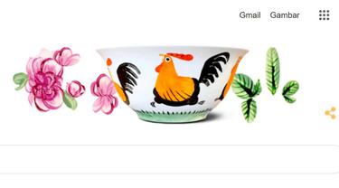 Google Doodle Mangkuk Ayam Jago Lampang
