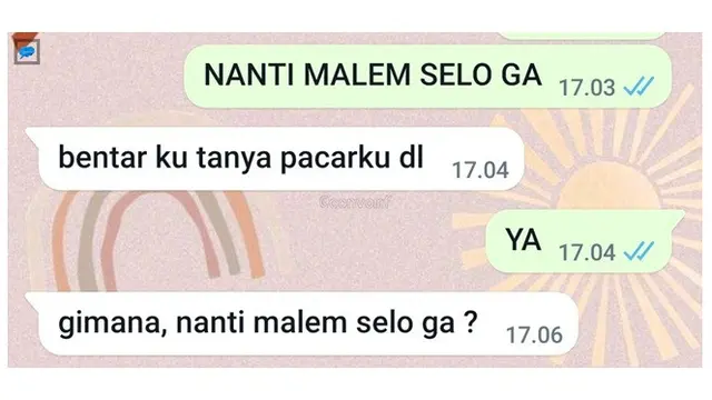 7 Chat Netizen Bercanda dengan Gebetan Ini Bikin Baper