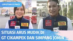 Dari GT Cikampek, Senin (25/04) volume kendaraan mulai mengalami peningkatan di malam hari untuk menghindari sistem one way maupun ganjil-genap. Sementara di Simpang Jomin, jelang pembatasan angkutan barang, jalur arteri ramai dipadati truk.