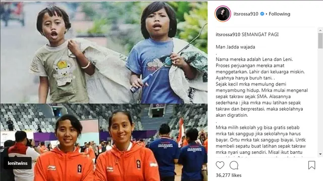 Rossa (Foto: Instagram)