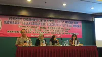 Kementerian Kesehatan mengadakan workshop lintas sektor dalam rangka hari pencegahan bunuh diri sedunia di Jakarta.
