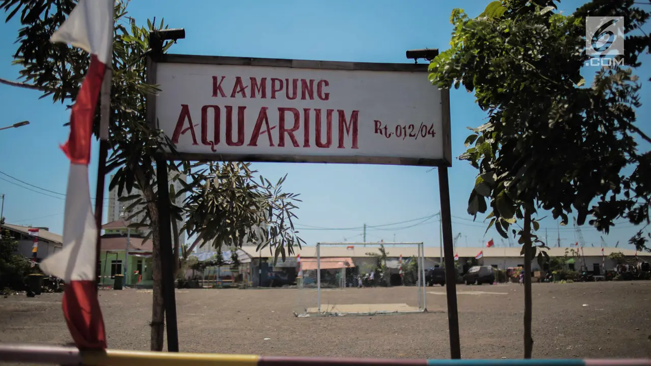 Hunian Sementara Warga Kampung Akuarium