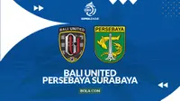 Cover prediksi Bali United Vs Persebaya Surabaya - BRI Super League. (Bola.com/Gregah Nurikhsani)