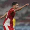 Pemain depan Timnas Indonesia U-23, Jens Raven merayakan golnya ke gawang Brunei Darussalam pada laga Grup A Piala AFF U-23 2025 di Stadion Utama Gelora Bung Karno, Jakarta, Selasa (15/7/2025). (Liputan6.com/Helmi Fithriansyah)