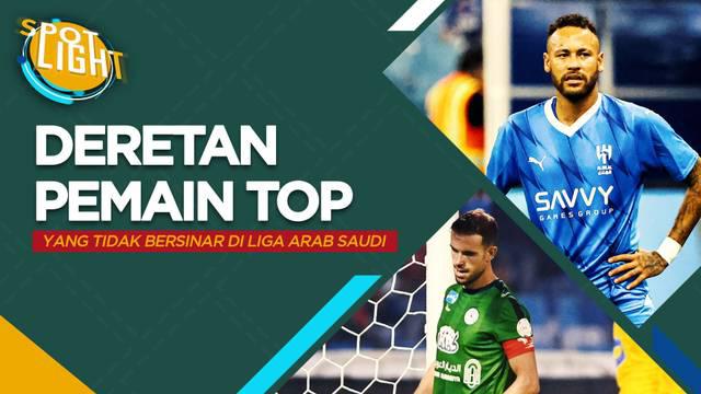 Berita video spotlight kali ini membahas tentang empat pemain top yang tidak mampu.bersinar di Liga Arab Saudi, salah satunya ialah Jordan Henderson.