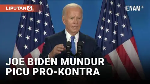 VIDEO: Reaksi Warga AS atas Mundurnya Joe Biden dari Pilpres