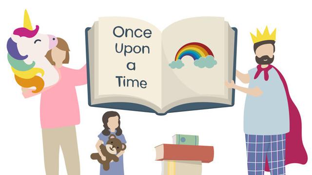 Ilustrasi teks hikayat