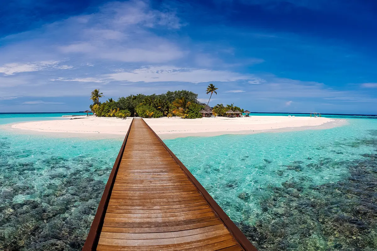 Ilustrasi tempat wisata Maafushivaru, Maladewa
