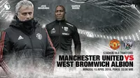 Manchester United vs West Bromwich (Liputan6.com/Abdillah)