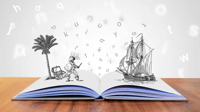 Ilustrasi mendongeng