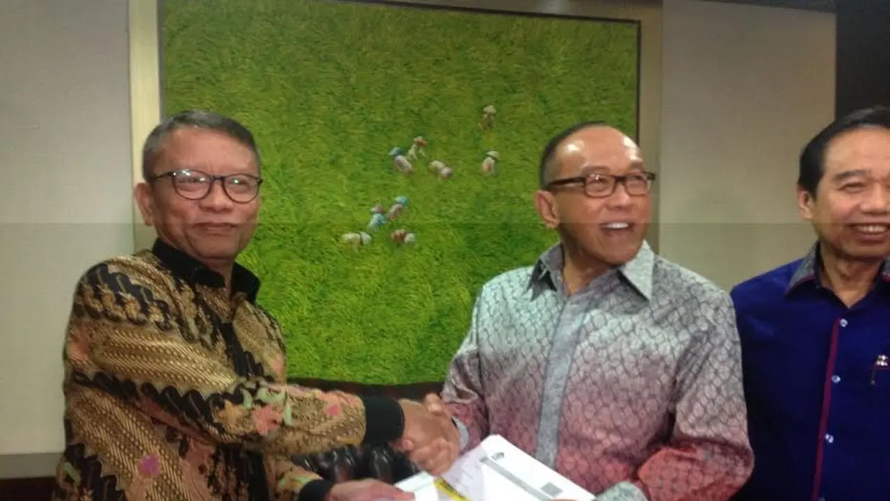 Aburizal Bakrie Ikut Tax Amnesty (Foto: Achmad/Liputan6.com)