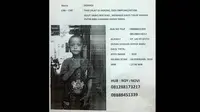 Zidandi Hilang di Depan Stasiun Depok Sejak 4 Februari