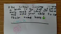 Tak Ingin Liburan Usai, Seorang Anak Palsukan Surat Sekolah