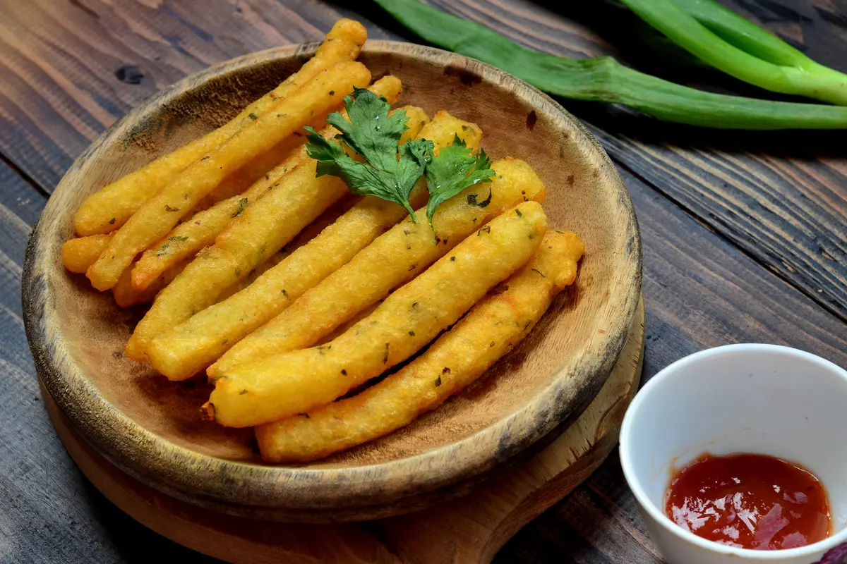 Resep Stik Kentang Bayam