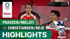 Berita video highlights laga kemenangan Praveen Jordan / Melati Daeva Oktavianti melawan wakil dari Denmark di cabor bulutangkis ganda campuran Grup C Olimpiade Tokyo 2020, Minggu (25/7/2021) siang hari WIB.