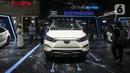 Mobil dipamerkan pada pameran otomotif Indonesia International Motor Show (IIMS) Hybrid 2022 di JIEXPO, Kemayoran Jakarta Pusat, Kamis (31/3/2022). Pameran yang resmi dibuka hari ini digelar selama dua pekan ke depan. (Liputan6.com/Johan Tallo)