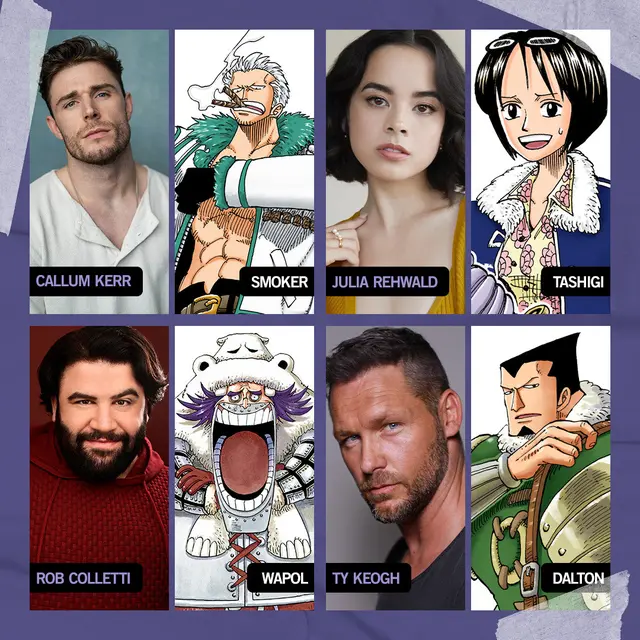 Para Cast One Piece Live Action Season 2