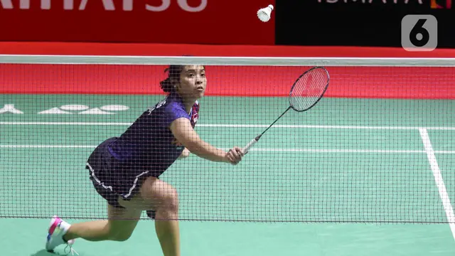 Jatuh Bangun, Gregoria Mariska Tunjung Rebut Tiket Laga Perempat Final Indonesia Masters 2025