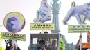 Citizen6, Denpasar: Profaunan Indonesia melakukan gerakan Save Indonesian Primate pada, Minggu (3/7) di Renon, tepatnya di depan monumen Bajra Sandhi. Gerakan ini bertujuan untuk mensosialisasikan upaya pencegahan perburuan primata. (Pengirim: Anggara Mah