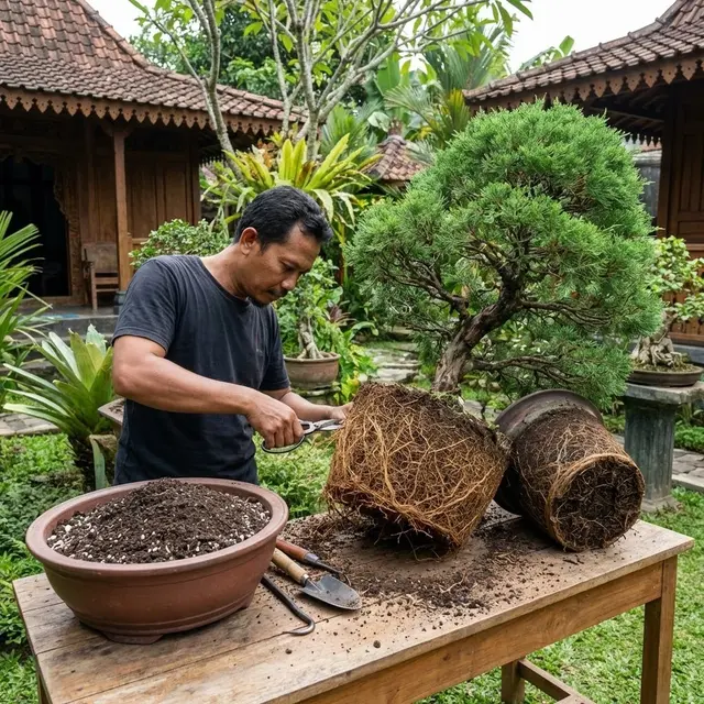 Cara Merawat Bonsai Cemara