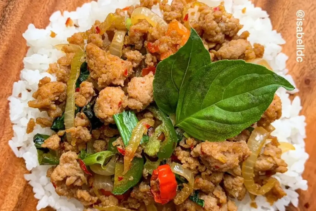 Resep ayam cincang kemangi. (dok. Cookpad @isabelldc_ )