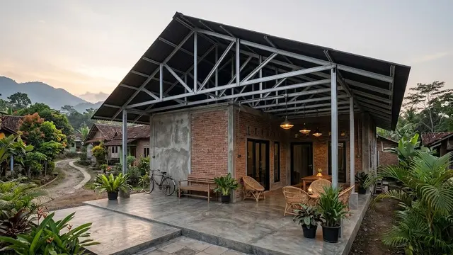 Desain Rumah Kampung