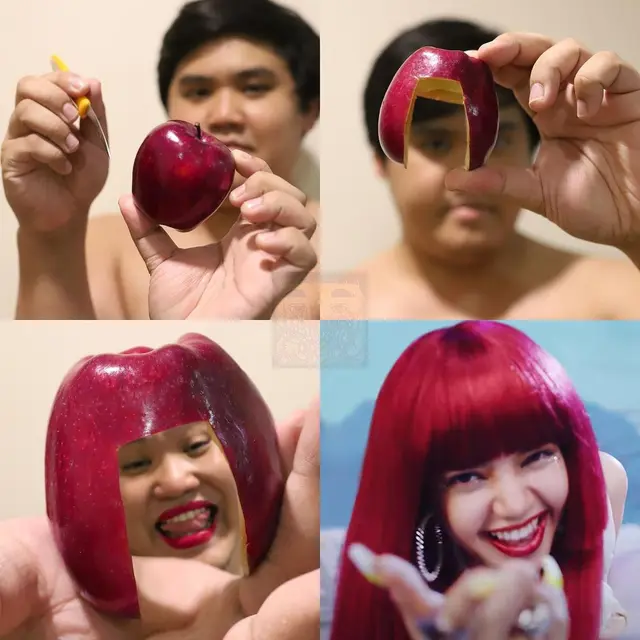 6 Cosplay Low Budget Pakai Apel Ini Bikin Ketawa Geli