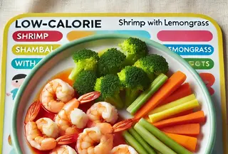Resep Udang Sambal Serai Rendah Kalori yang Cocok untuk Anak | copyright ChatGPT/AI