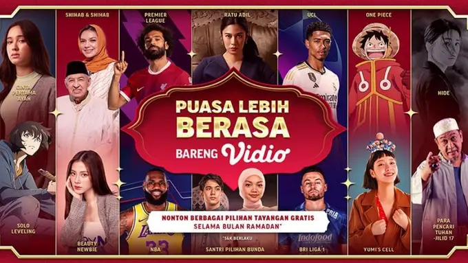 Program Ramadan Vidio (Dok. Vidio)