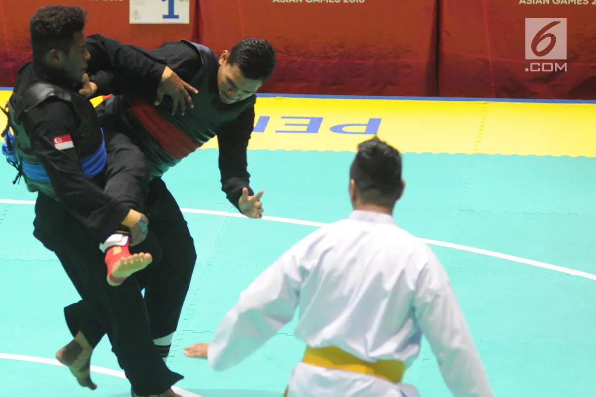 Pesilat Aji Bangkit Pamungkas Rebut Emas ke-16 di Asian Games 2018