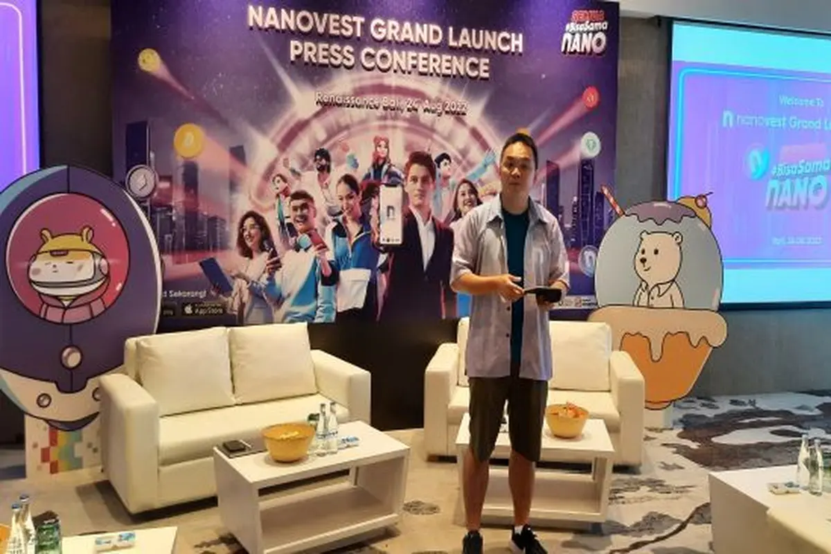 Konferensi pers peluncuran Nanovest pada Rabu, 24 Agustus 2022 (Foto: Liputan6.com/Gagas Y.P)