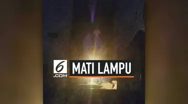 Mati lampu terjadi di Jabodetabek dan Bandung. Di sisi lain, ada yang berterima kasih karena mati lampu, apakah itu?