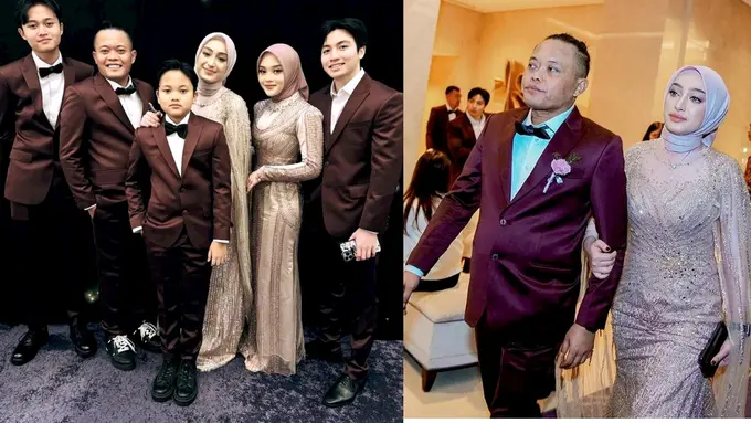 6 Gaya Kekasih Sule Santyka Fauziah Hadiri Acara Pernikahan Rizky Febian & Mahalini, Tampil Kompak dengan Putri Delina