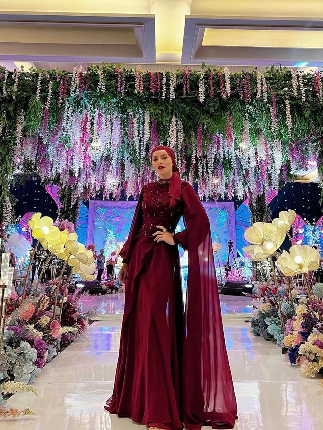 Olla Ramlan di pesta ulang tahun ke-40 Ashanty